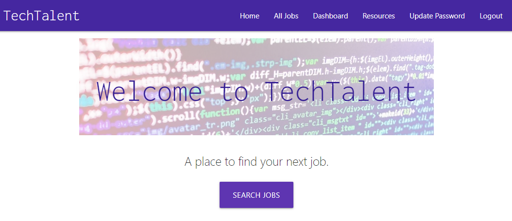 Image of a tech talent project